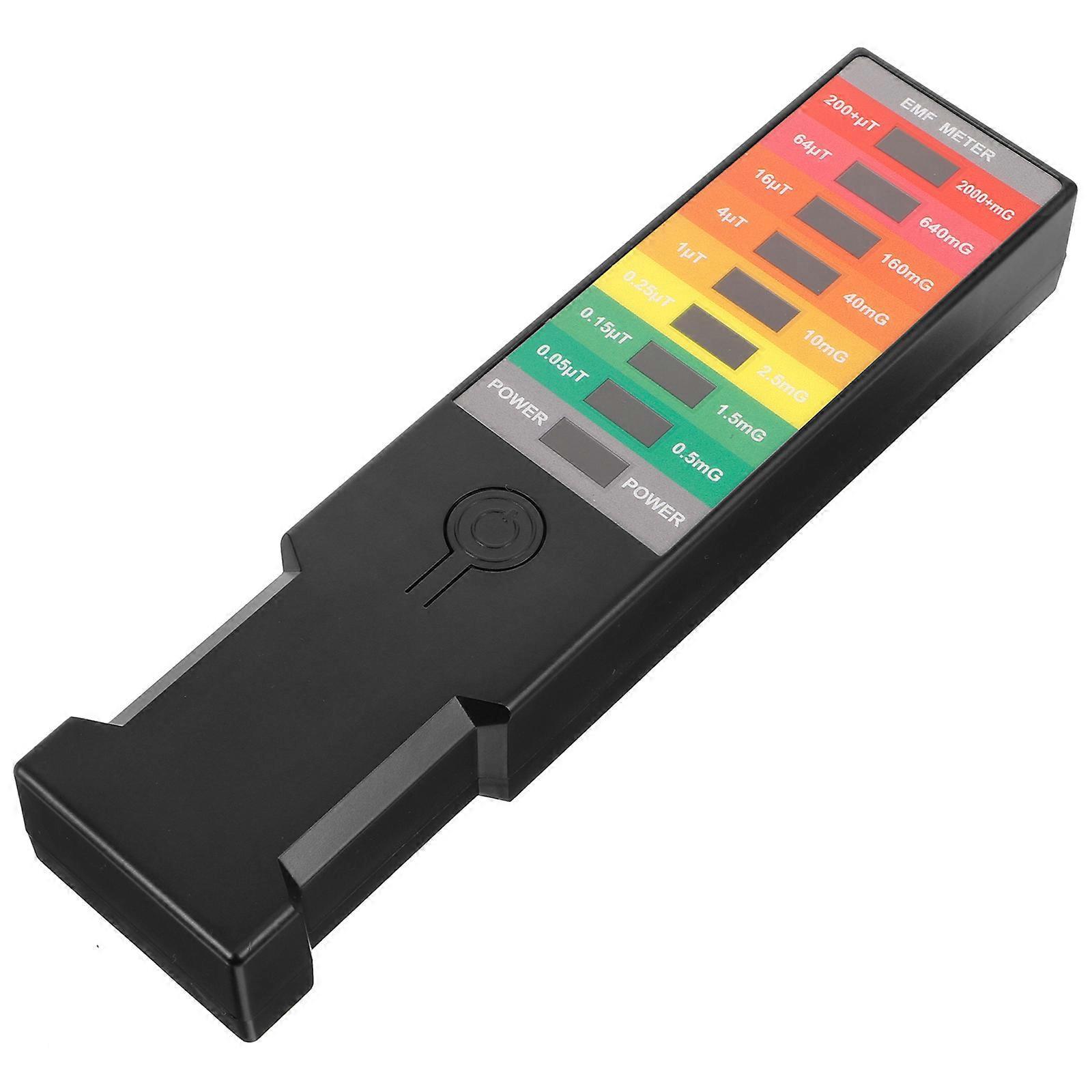 Emf-messgerät, Digitaler Detektor Für Elektromagnetische Felder Und Strahlung, Tragbares Strahlungsmessgerät-18.50x4.50x2.50cm