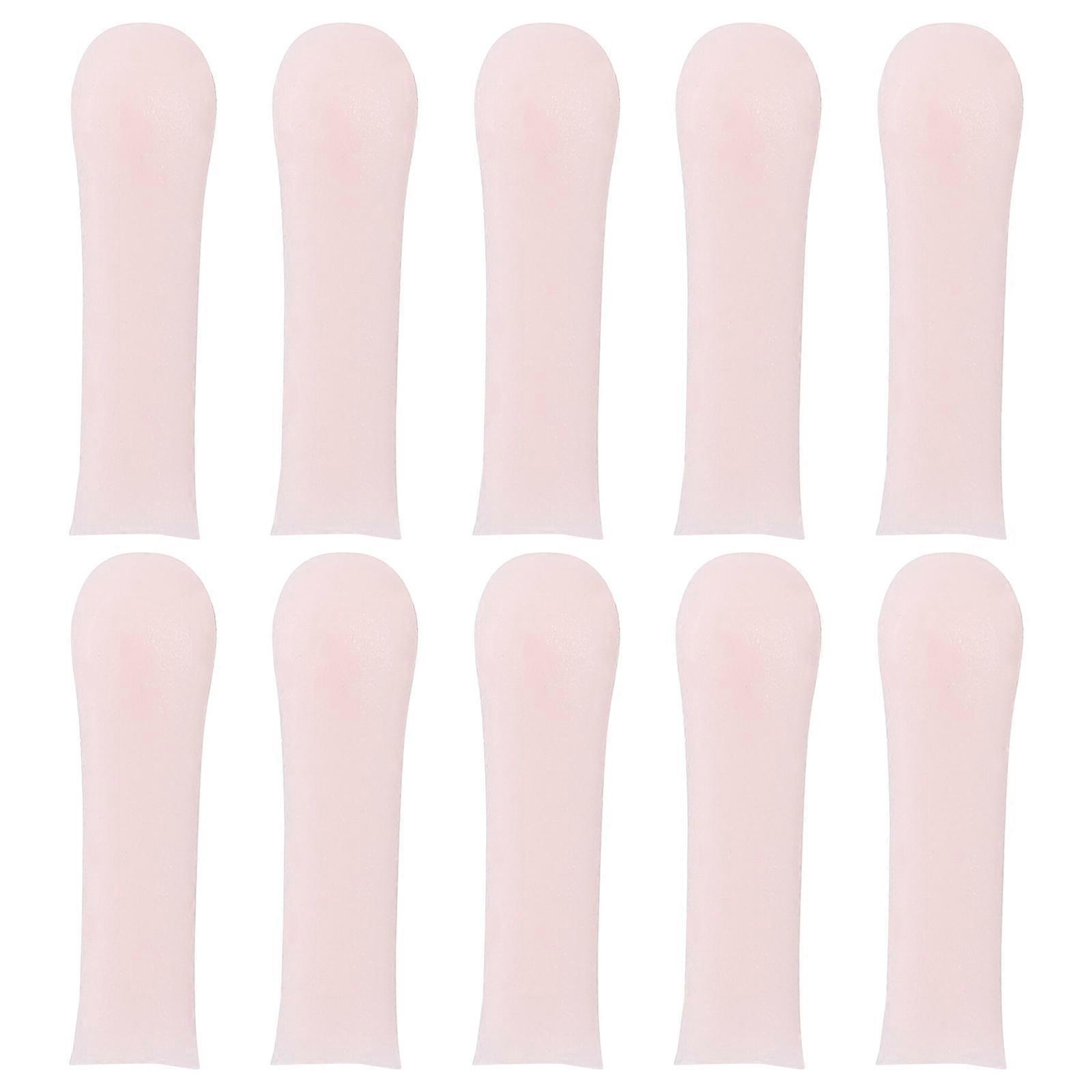 10 Stück Ersatz-ohrlöffel-aufsätze Zur Sichtbaren Ohrenschmalzentfernung, Ohrreinigungszubehör-1.20x0.30x0.10cm-pink