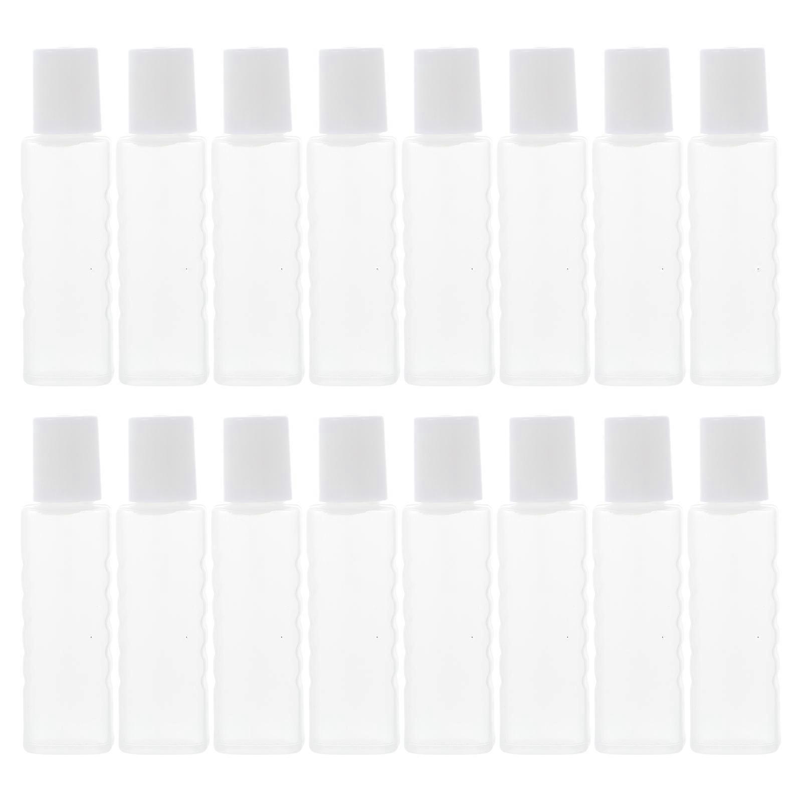 25 Stück Kontaktlinsenpflege-fläschchen, Plastikflaschen, Mini-flüssigkeitsflaschen, Kontaktlinsenpflege-werkzeug-5.5x1x1cm-transparent Color