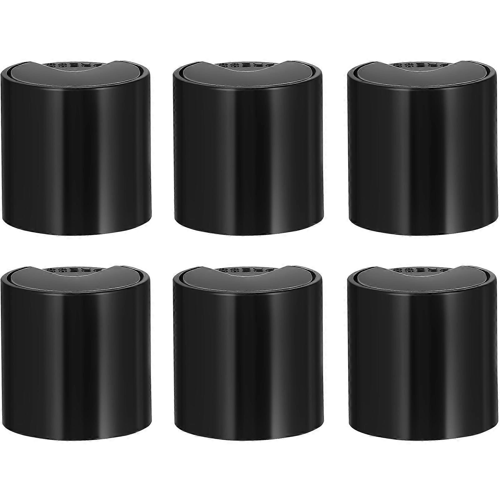 Stück Flache Schulter-kunststoffflaschenhüllen Für 250-ml-flaschen, Z. B. Für Körperlotionflaschen-2.60x2.60x2.60cm-black