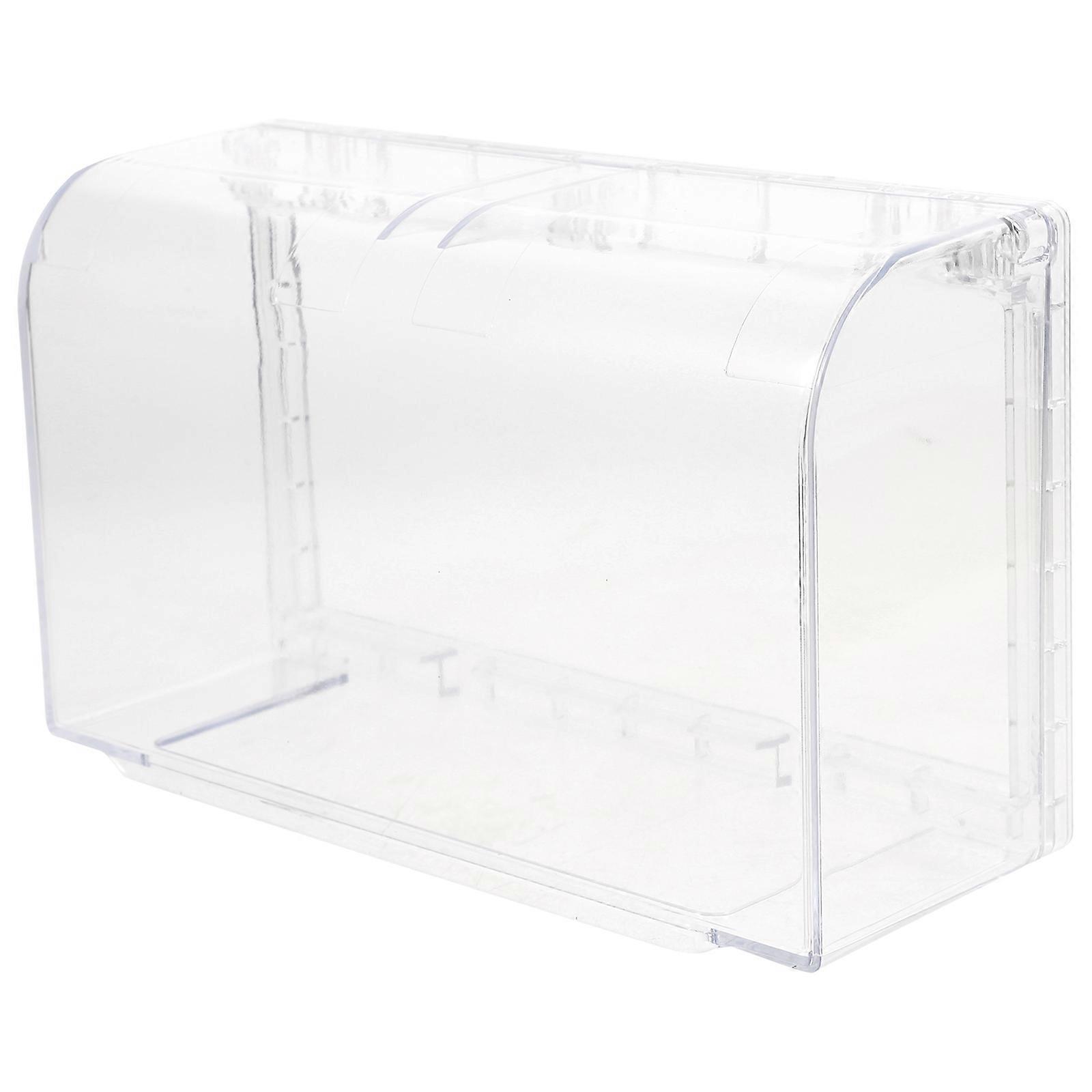 Stück Selbstklebende Steckdosenabdeckung, Zweifach Verstellbar, Verdickt, Wasserdicht-20.2x12.1cm-transparent Color