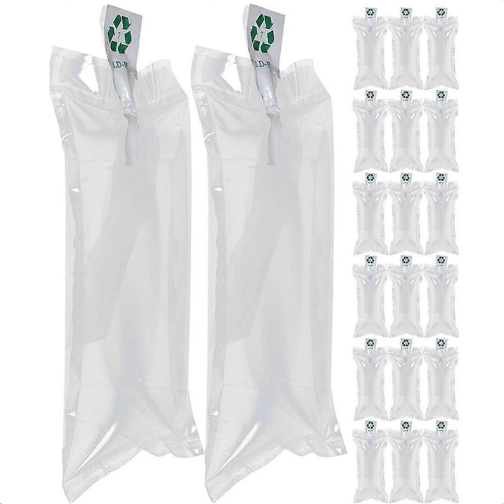 100 Stück Luftkissen-paket, Aufblasbare Luftkissen-paket-15.00x10.00x3.00cm-transparent