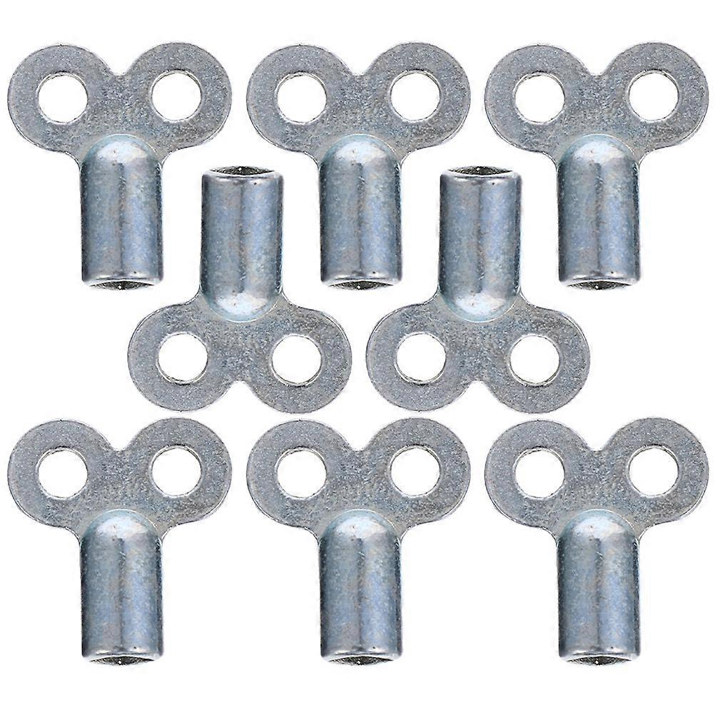 8-teiliges Set Entlüftungsschlüssel Für Kühler, Gasentriegelungsschlüssel, Entlüftungsschlüssel Für Kühler-2.7x2.5cm-silver 8