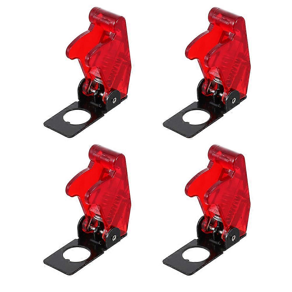 Stück Sicherheitsabdeckungen Für Kippschalter, Schutzabdeckungen Für Kippschalter-4.60x2.70x1.80cm-red