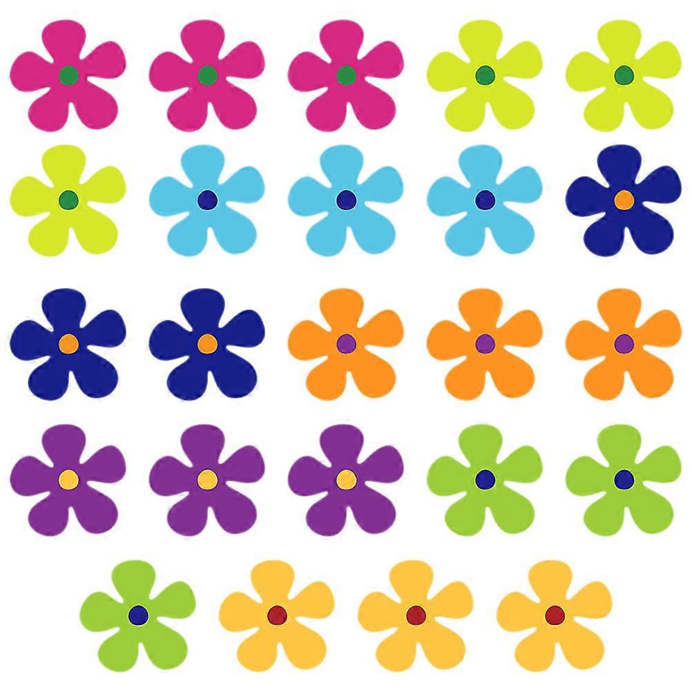 24 Stück Auto-blumenmagnete, Magnetaufkleber, Niedliche Kühlschrankmagnete, Blumendekorationen Für Auto, Haustür-10x10cm