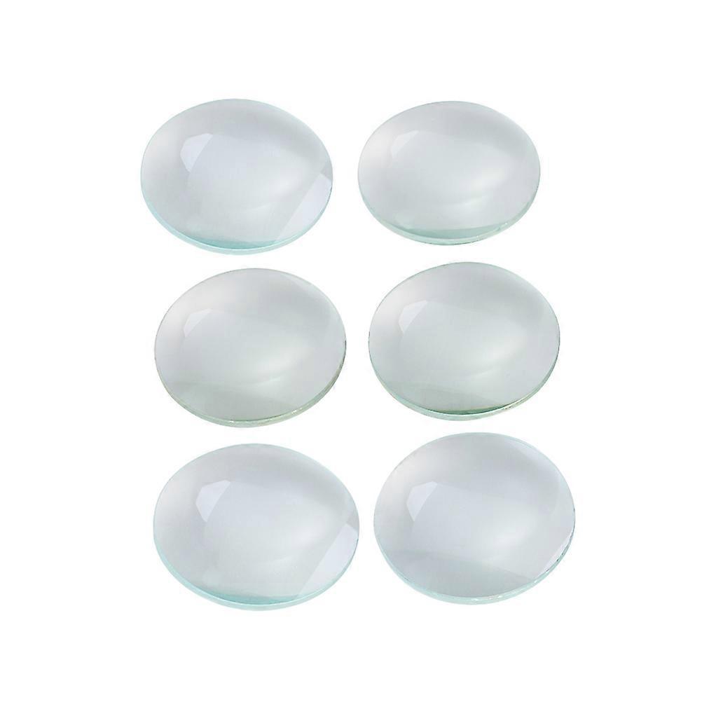 Stück Doppelkonvexe Glaslinsen, Optische Linsen, 3 Cm/5 Cm/5 Cm Durchmesser, 50 Mm/100 Mm/300 Mm Brennweite Für Labore-3x3cm-transparent