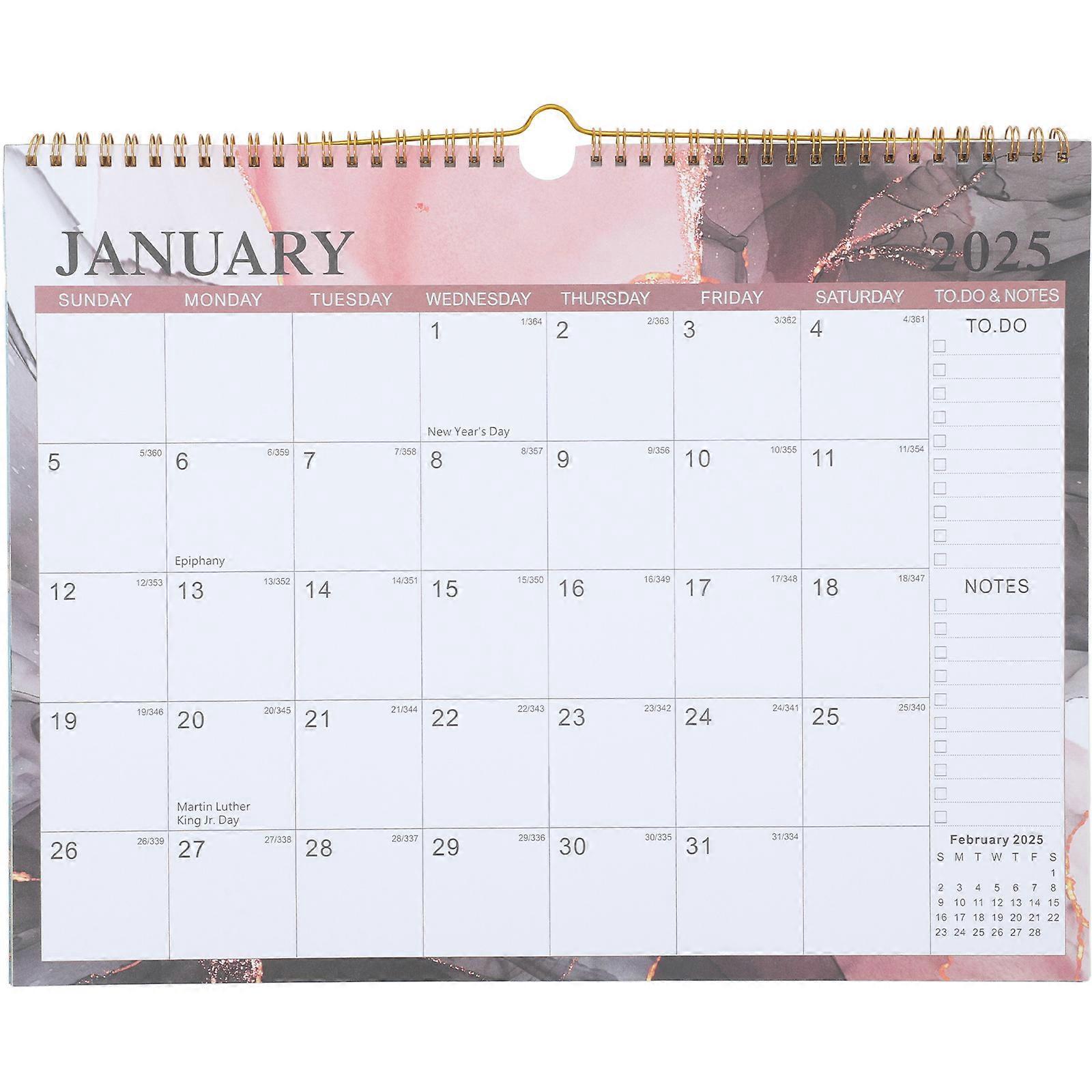 Wandkalender Zur Organisation, Countdown-kalender, Hängekalender, Monatskalender-37.50x30.00x1.50cm