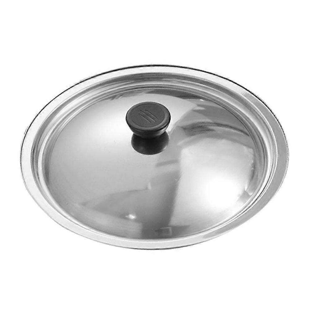 Kochtopfdeckel, Universeller Ersatztopfdeckel Mit Bakelitknauf (18 Cm)-18.00x18.00x5.00cm-silver