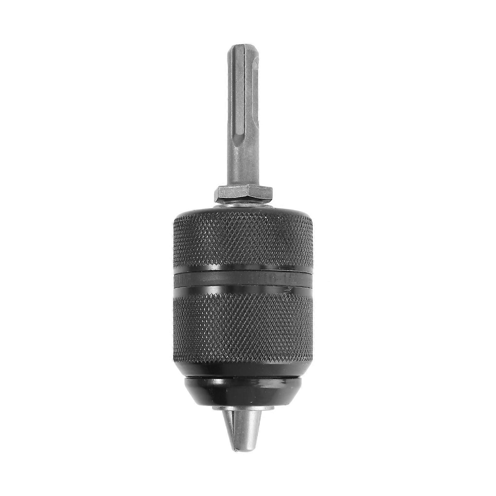 Schlüsselloser Mini-3-backen-bohrfutteradapter Aus Vanadiumstahl, Schwarz, Sds-adapter Zur Aufnahme Von 2-13 Mm Bohrern, Werkzeug Für Handbohrmaschinen-black