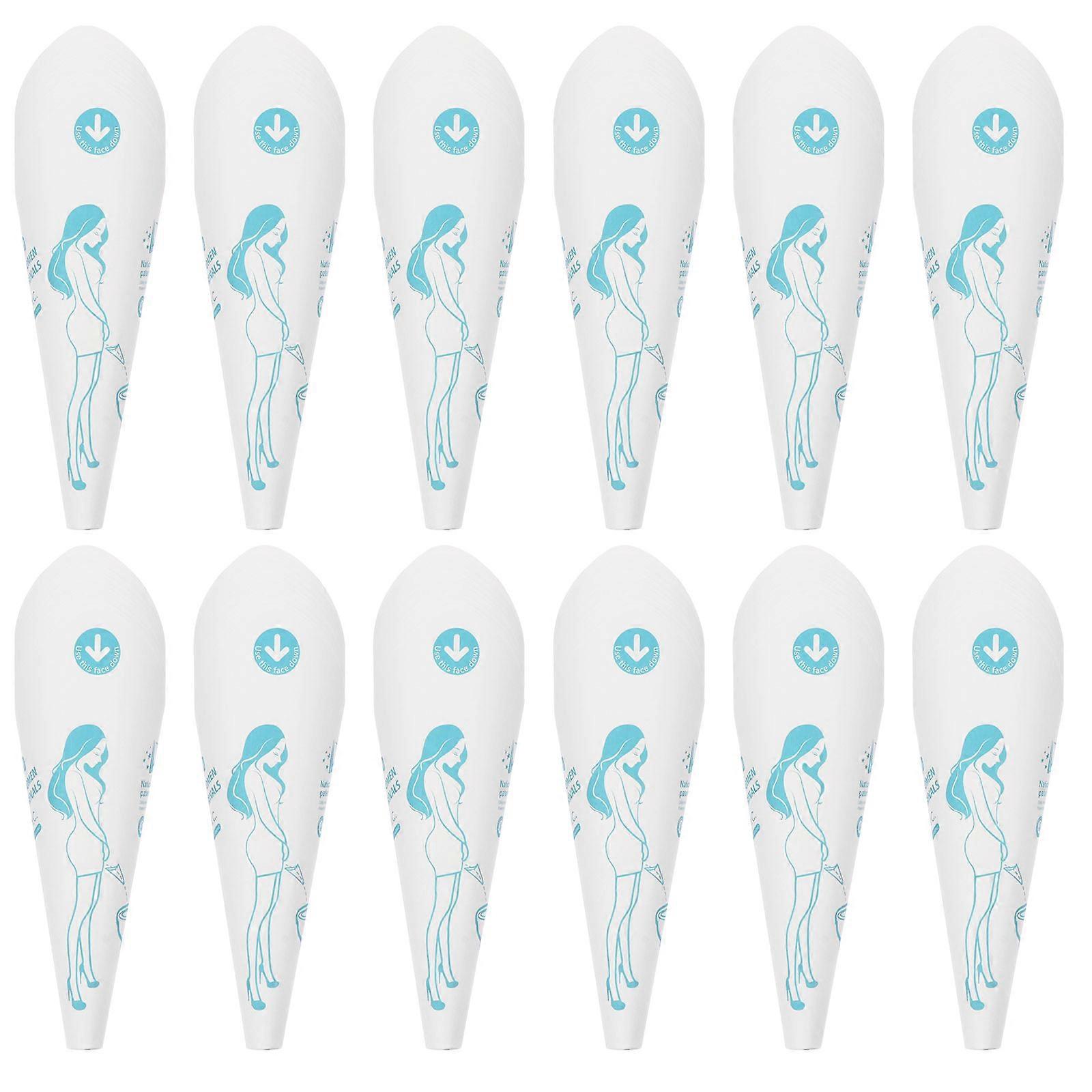 Set 20 Stück Einweg-urinalbecher Aus Papier, Tragbares Uriniergerät Für Frauen (weiß)-16.00x7.50x0.30cm-white