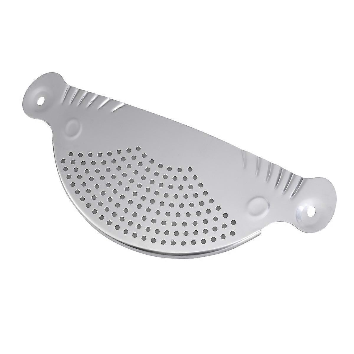 Abtropfsieb Aus Edelstahl Für Pfannen Und Töpfe, Spaghetti- Und Nudelsieb, Praktisches Küchenutensil Zum Einfachen Abtropfen (silber)-silver