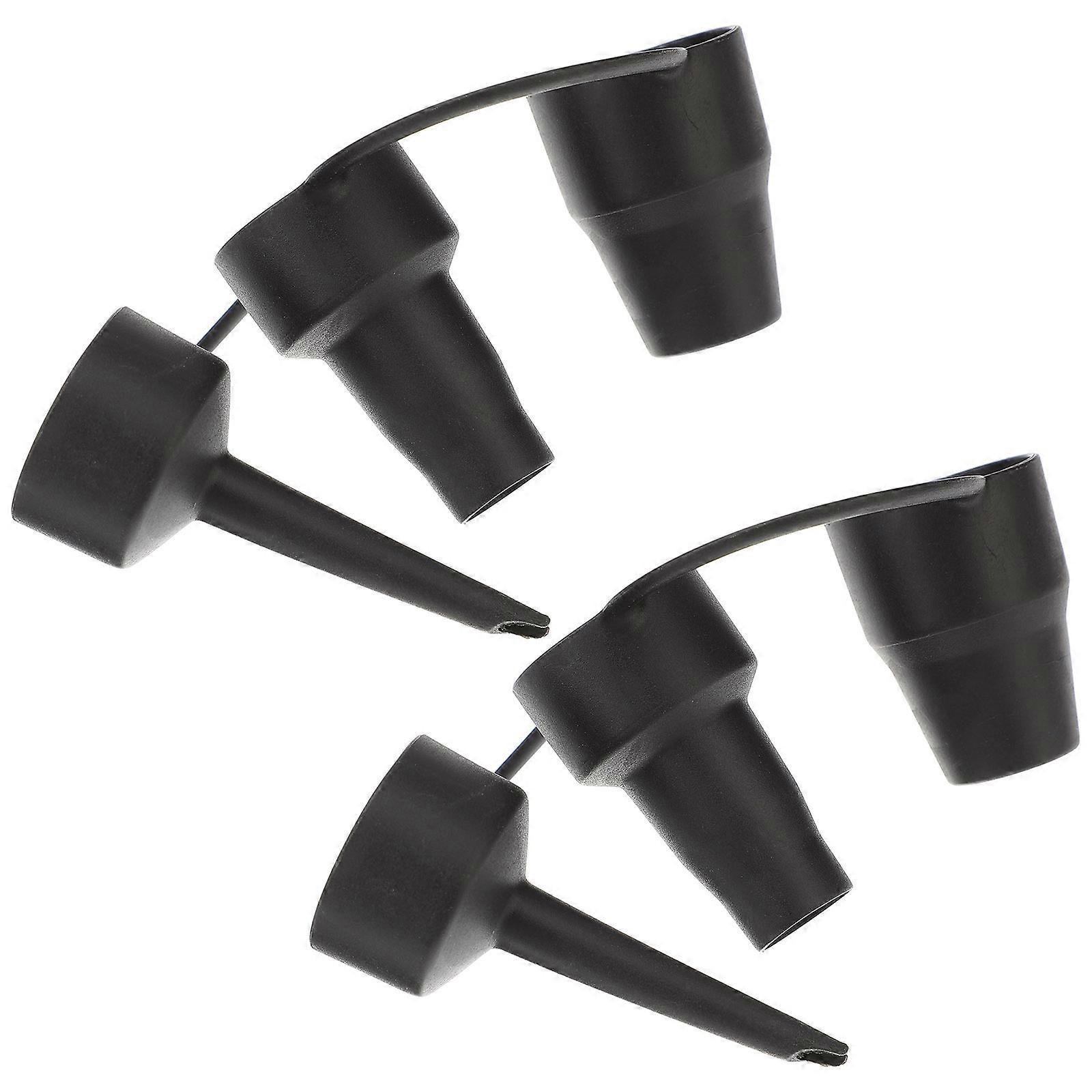 Sets, 3 Größen, Kunststoff-düsenpumpen-düsenkopf, Luftaufblasadapter, Ersatzdüsen-9.00x3.40x3.40cm