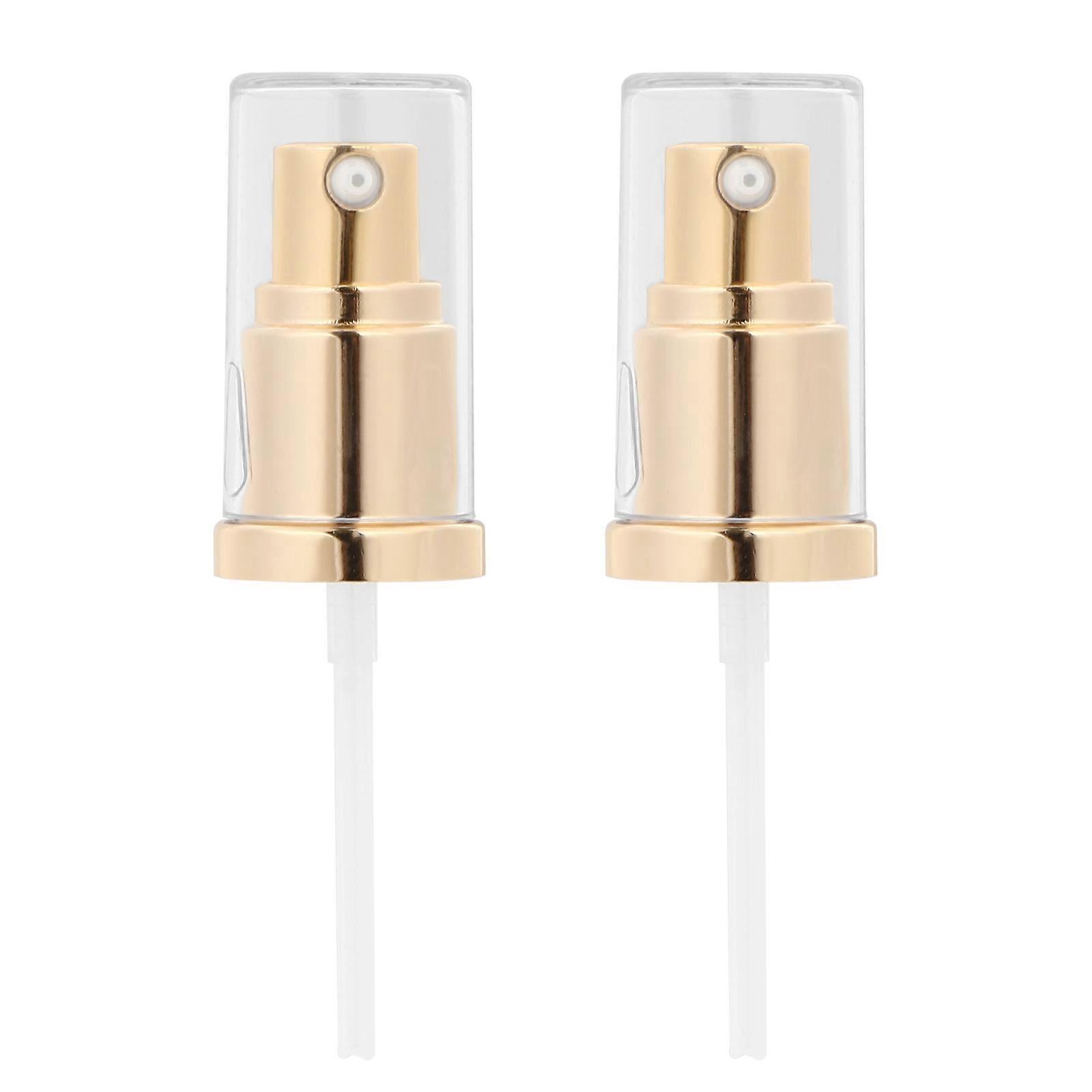 Stück Ersatzpumpen Für Flüssiges Make-up Aus Kunststoff-10x2.3cm-golden