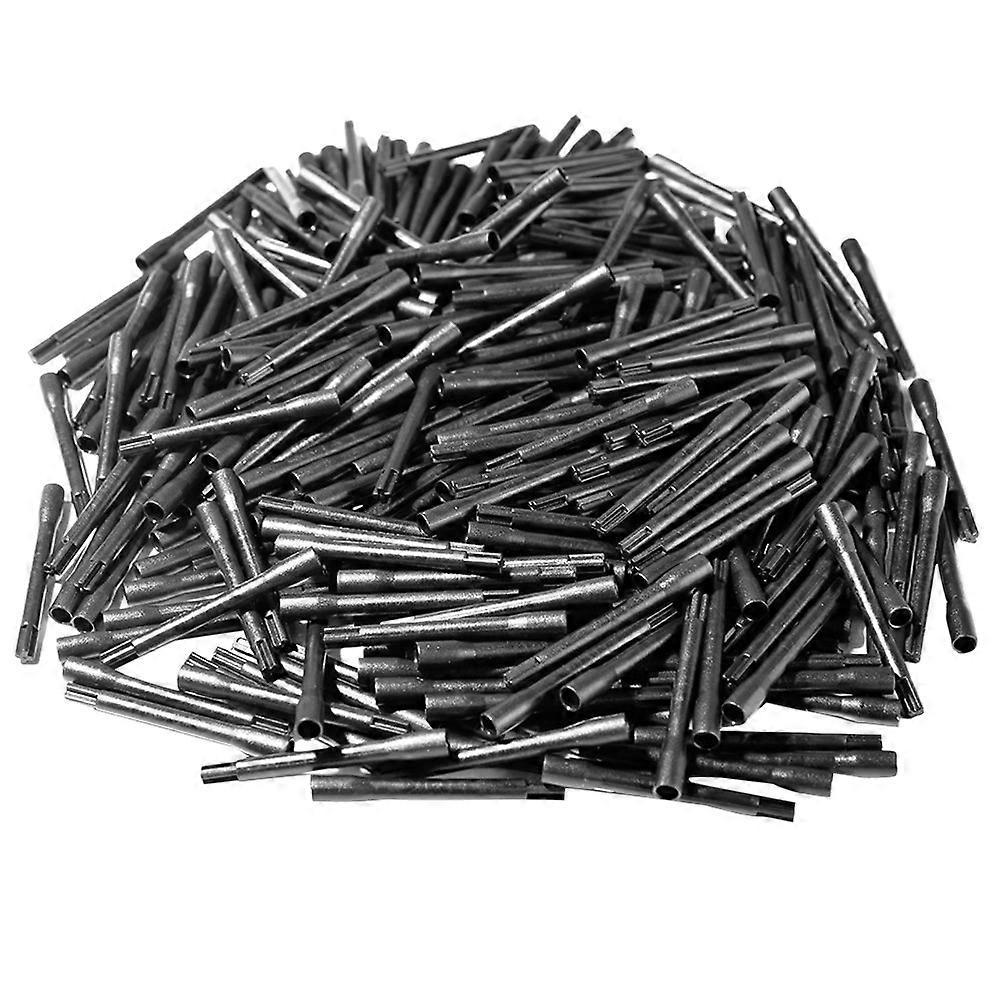 100 Stück Einweg-tintenmischer-pigmentrührstab Für Elektrische Farbmischmaschinen-3.40x0.40x0.40cm-black