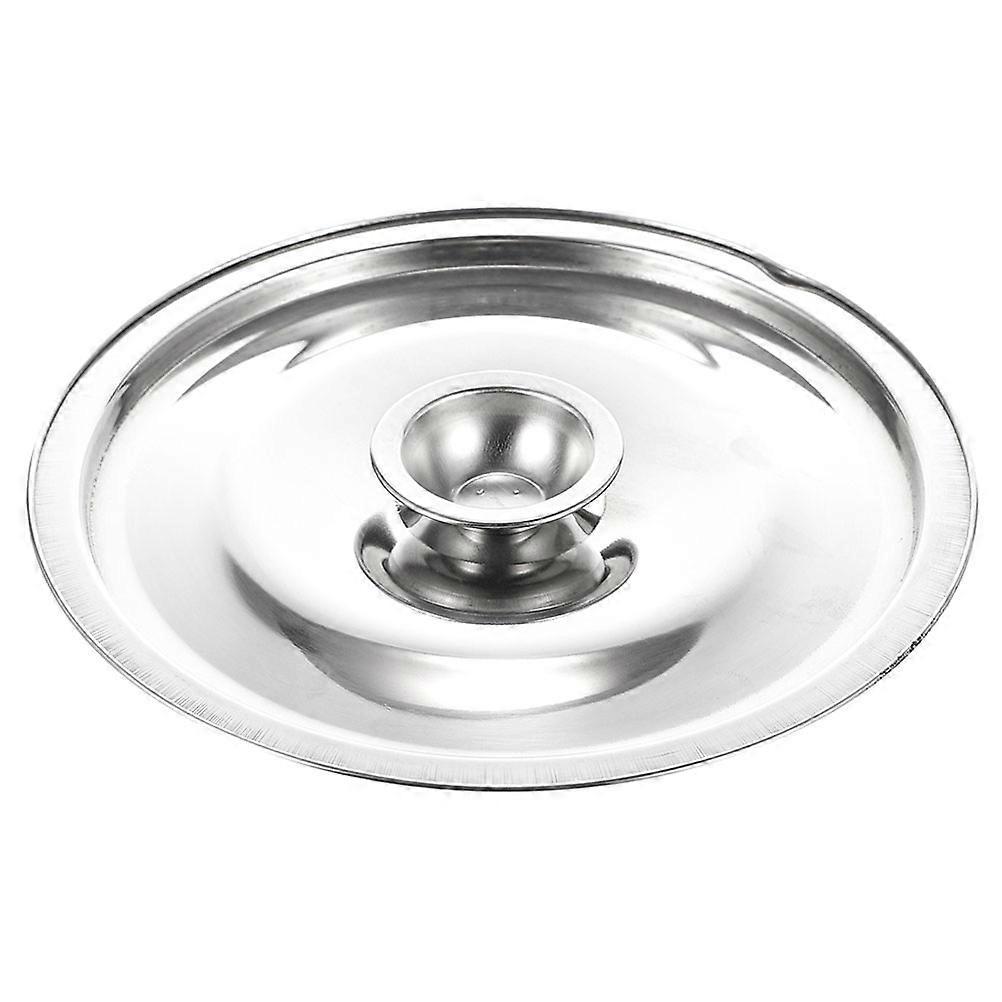 Deckel Für Einmachgläser, Töpfe Und Pfannen, Edelstahl-öltopfdeckel, Wiederverwendbarer Deckel, Küchenzubehör, 16 Cm-16.00x16.00x1.00cm