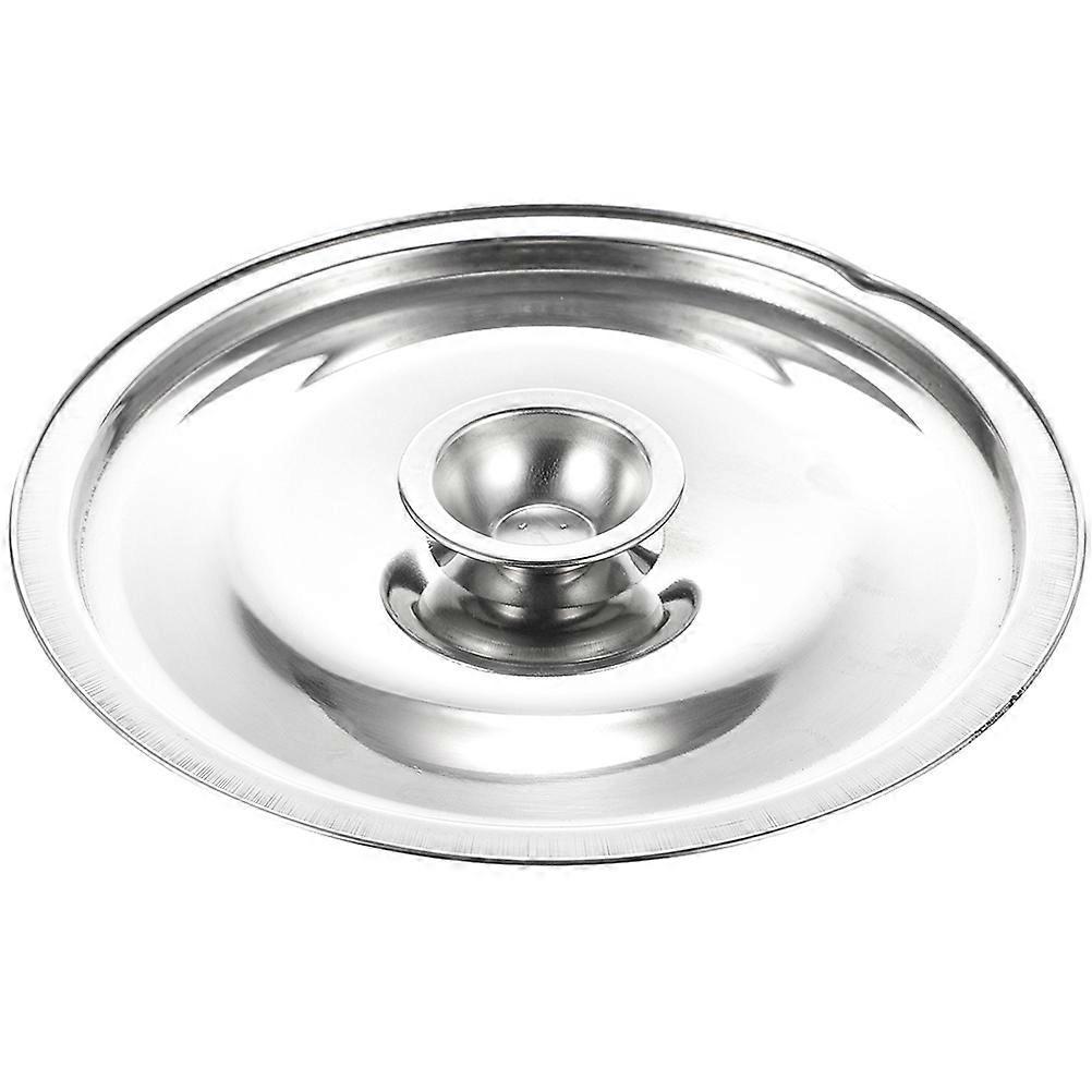 Deckel Für Einmachgläser, Töpfe, Pfannen, Öltöpfe Und Mehr – Wiederverwendbare Deckel Für Küchenutensilien-20.00x20.00x1.00cm-silver
