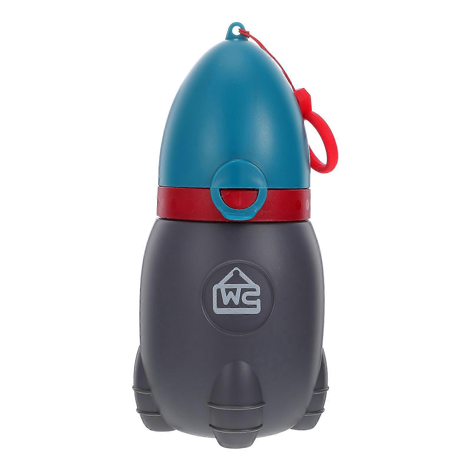 Tragbarer Reise-töpfchenbecher Für Kinder, Urinalflasche Für Camping Und Auto-18.50x7.00x7.00cm-blue
