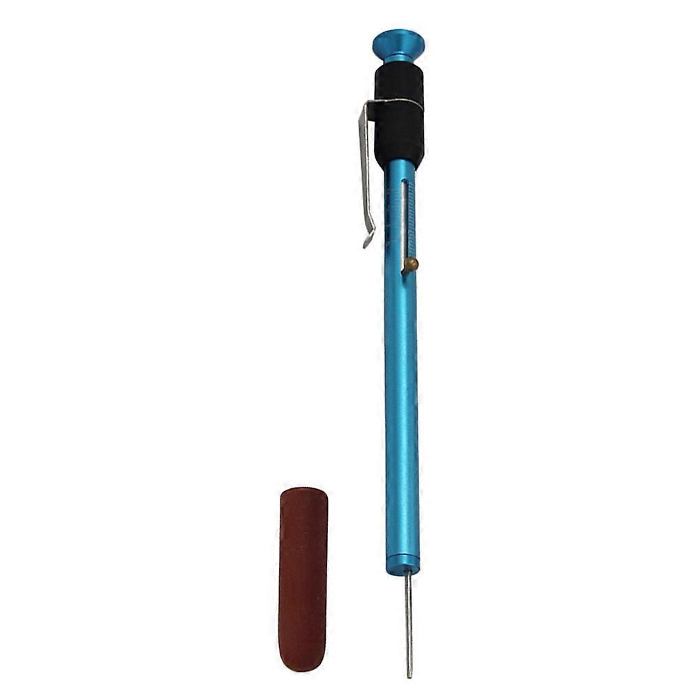Bremsbelag-messwerkzeug, Profiltiefenmesser, Trommelbremsenwerkzeug, Bremsbelag-spreizwerkzeug-17.50x2.00x2.00cm-blue