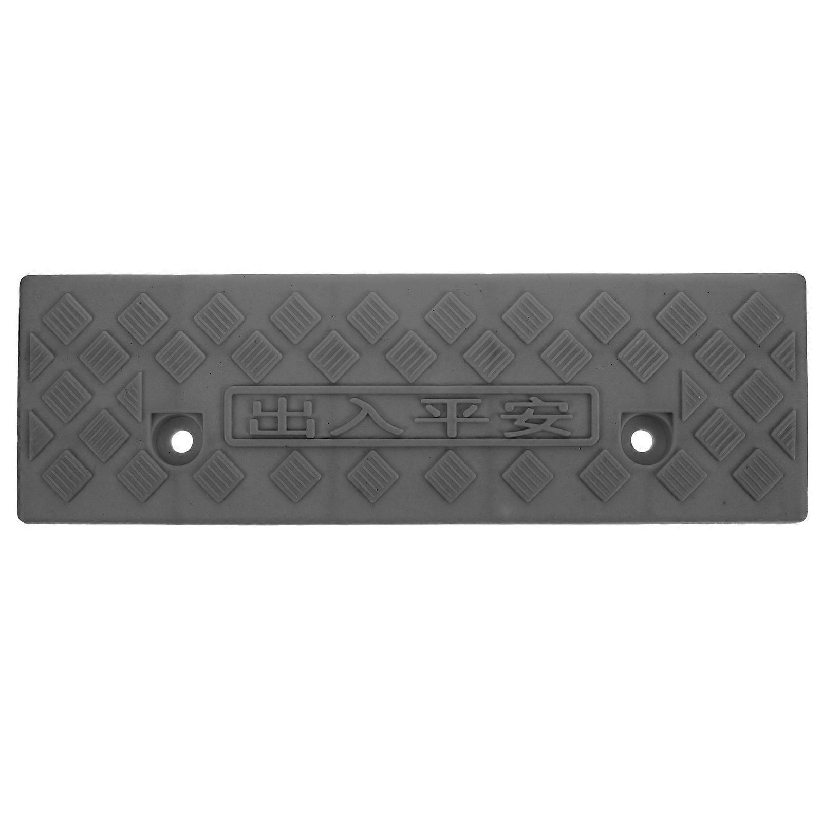 Funktionale Rampe Für Kehrroboter Im Haushalt, Gummischwelle-49.50x12.50x3.00cm-black
