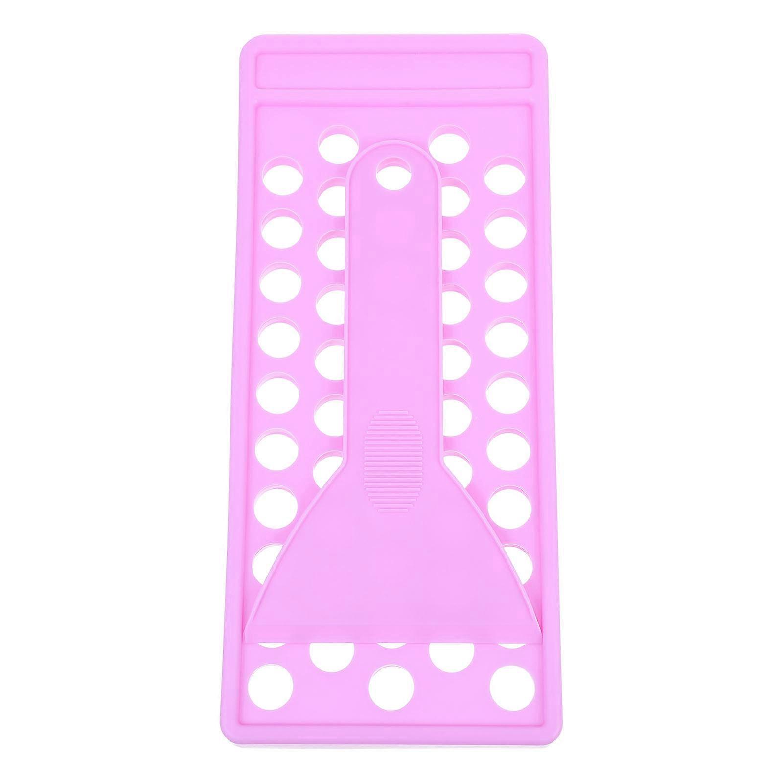 Set Lippenbalsam-bastelset Mit 50 Mulden, Abfüllschale Für Lippenbalsambehälter Und Spatel-25.00x11.00x1.70cm-purple