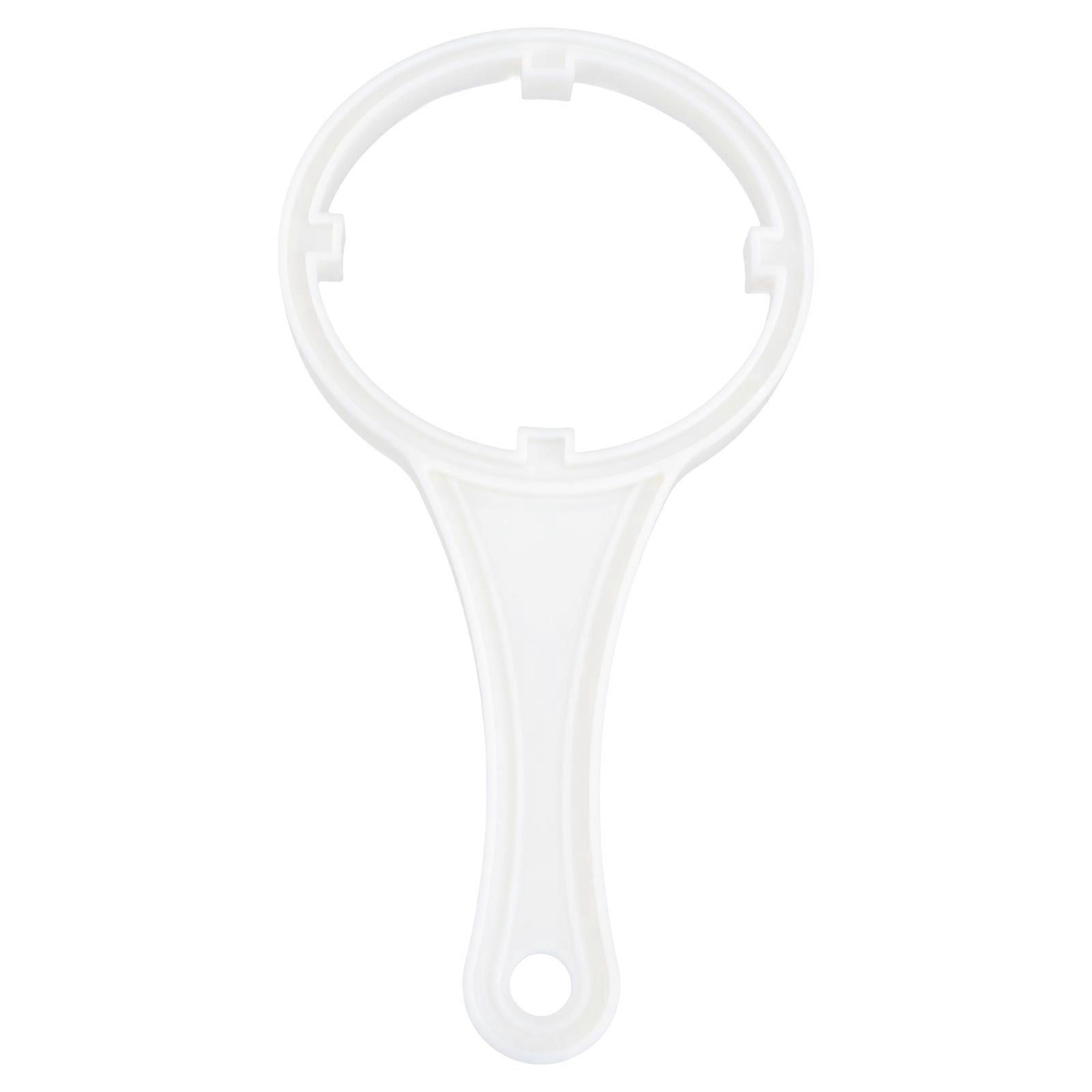 Stück Kunststoff-filterpatronengehäuseschlüssel (10 Zoll) Für Wasserreiniger (weiß)-24.00x12.00x1.05cm-white