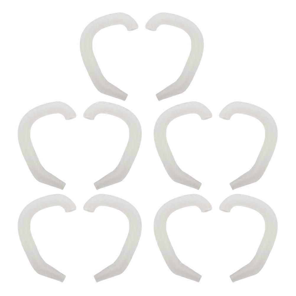Paar Baby-ohrstützen, Externe Ohrkorrektoren, Abstehende Ohrenkorrektoren-4.40x3.60x0.40cm-white