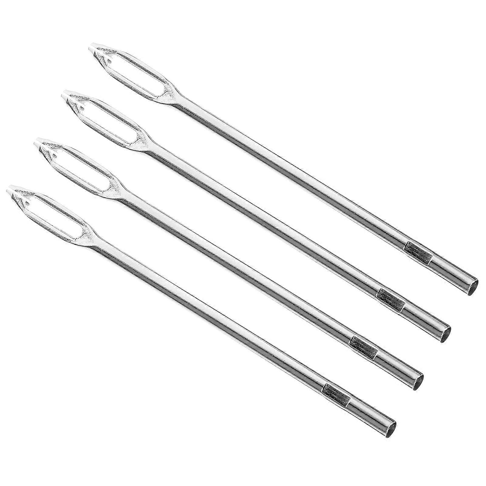5-teiliges Hochleistungs-reifenreparaturset Für Notfallreparaturen An Platten Reifen, Inklusive Reifenreparaturstopfen Und Zubehör Für Lkw, Pkw Und Motorrad-11.00x0.50x0.50cm-silver