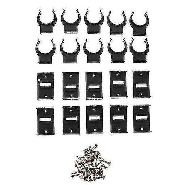 10 Sets Sockelleisten-befestigungsclips Für Küchenschränke Inklusive Schrauben