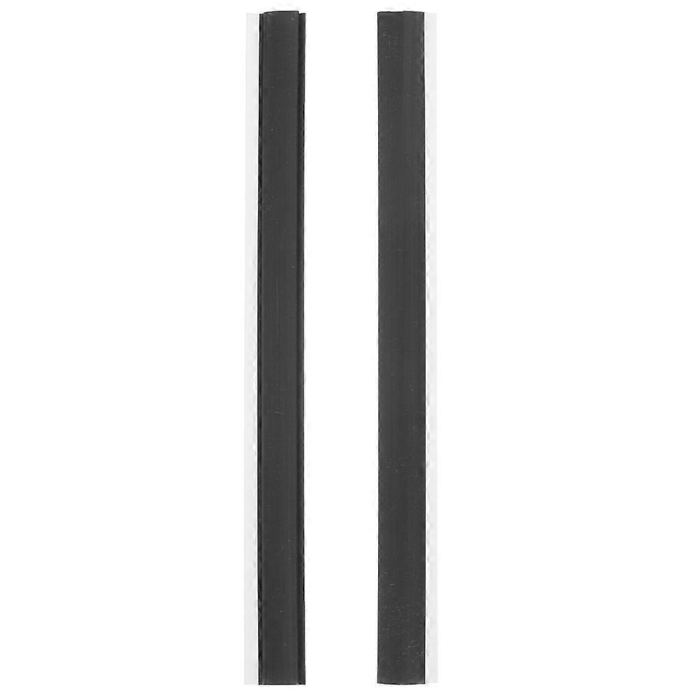 Stück Kehrschaufelleisten, Ersatz-kehrschaufelkantenleisten, Kunststoff-kehrschaufelleisten, Kehrschaufelzubehör-26.00x2.50x0.50cm-black