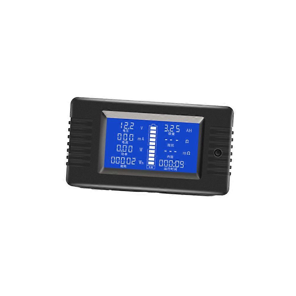 Batteriekapazitätstester, Spannungsmesser, Leistungsmesser, Lcd-monitor (mit Integriertem Shunt)-9x5cm