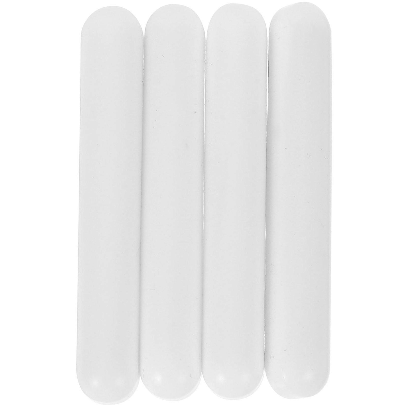 Stück Magnetrührstäbe Für Heizplatten, Zylindrische Rührstäbe, Magnetrührplatten-mischerstäbe-5.00x0.80x0.80cm-white