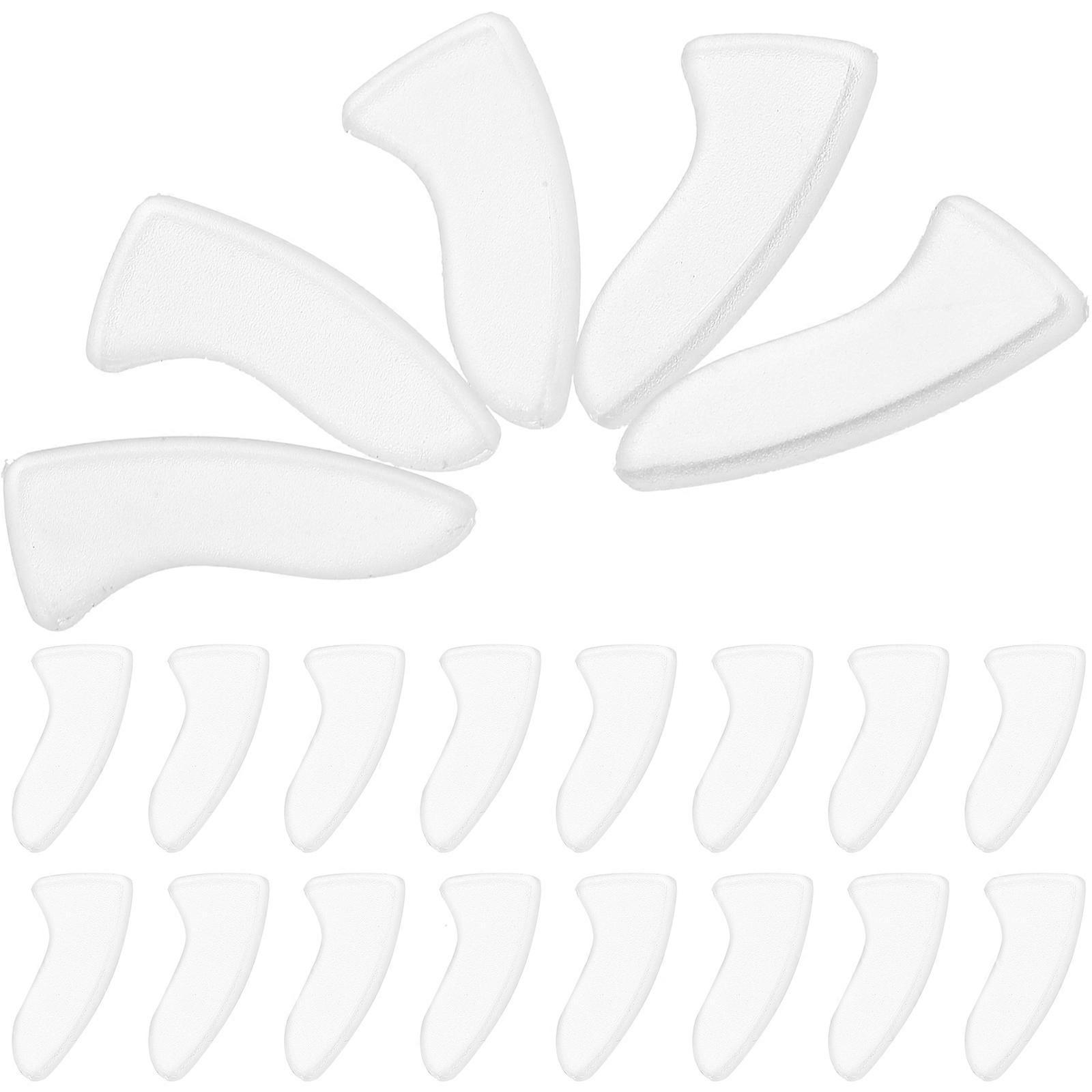 250 Stück Schneidspitzenabdeckungen, Klingenspitzenschutz, Schneidschutzhüllen, Spitzenabdeckungen-2.50x1.00x0.50cm-white