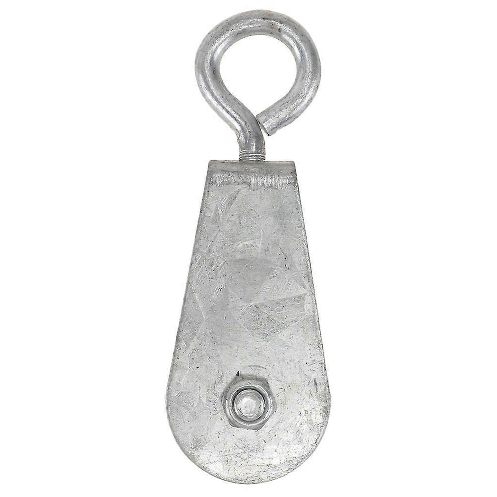 Heberolle, Stahlseilrolle, Kabelrolle, Glatte Abnehmbare Rolle, Kabelrolle, Rolle-9x3.2cm-silver