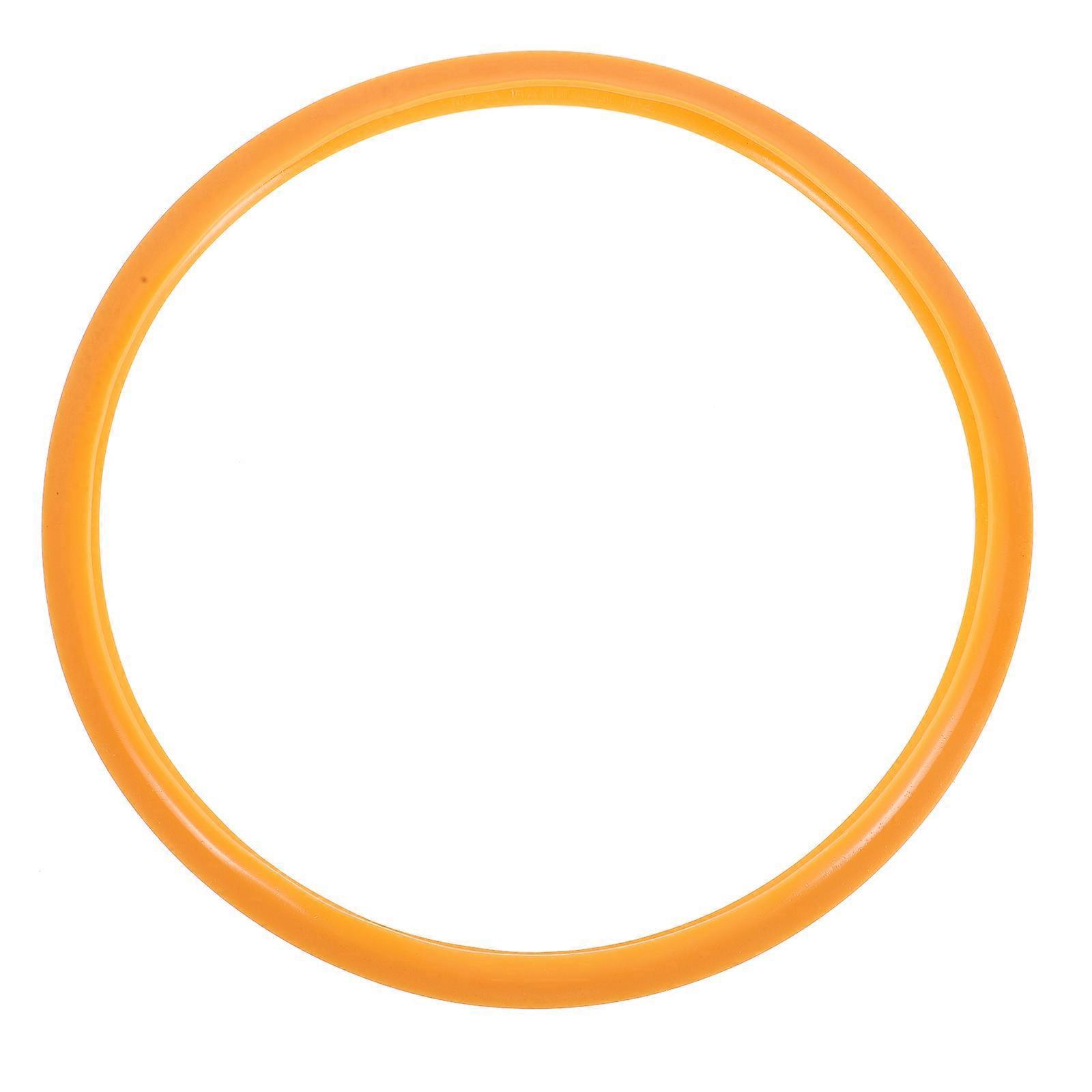 Silikon-topfring Für Schnellkochtöpfe, Zubehör Für Schnellkochtöpfe, Runder Schnellkochtopfring-24x24cm-orange