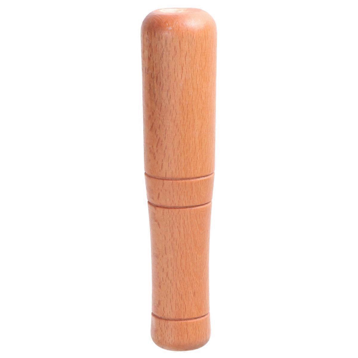 Holzstößel, Knoblauchpresse, Gewürzmühle, Kartoffelstampfer, Küchenhelfer Für Den Heimgebrauch, Farbe Zufällig-17.50x3.70x3.70cm