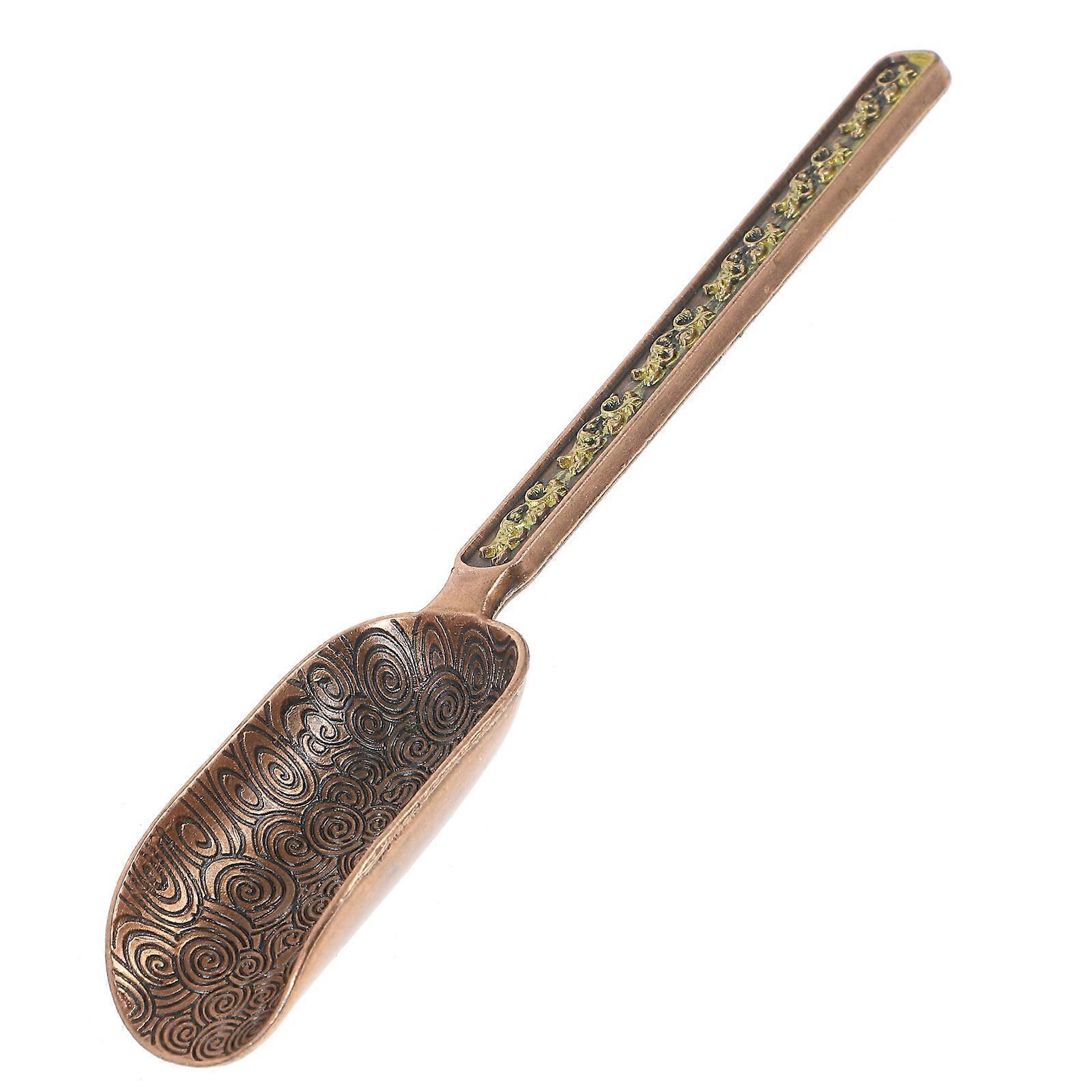 Teelöffel Aus Kupfer-zink Im Retro-stil, Auch Als Kaffeebohnenlöffel Oder Messlöffel Erhältlich (antikkupfer)