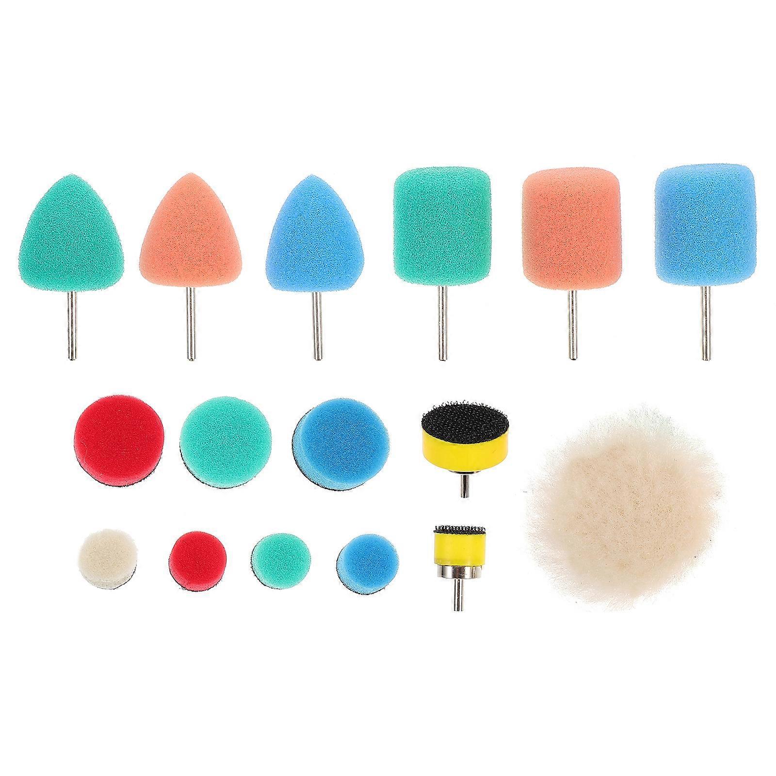 16-teiliges Polierpad-set Für Autopolierschwämme-6x3cm