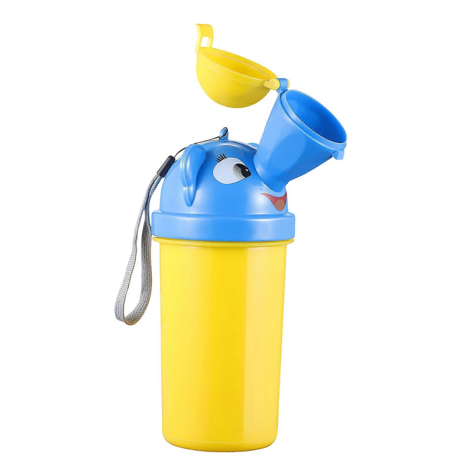 Stück Tragbare Auto-töpfchen-urinalflasche Für Kleinkinder, Notfall-reise-urinal Für Babys, Reise-töpfchen-urinal-yellow