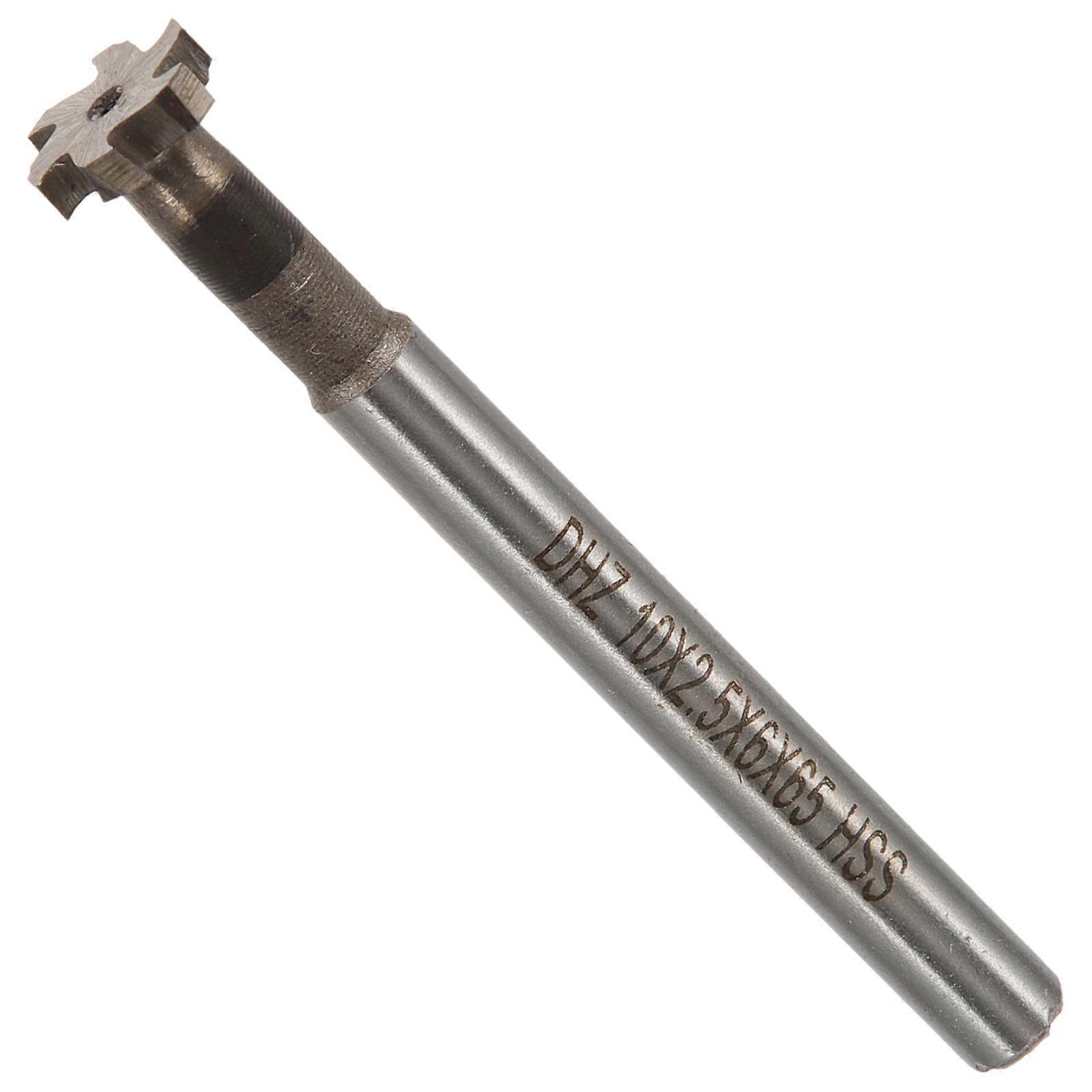 T-nutfräser, Professioneller T-nutfräser, Oberfräser, Holzbearbeitungswerkzeug-6.5x1cm