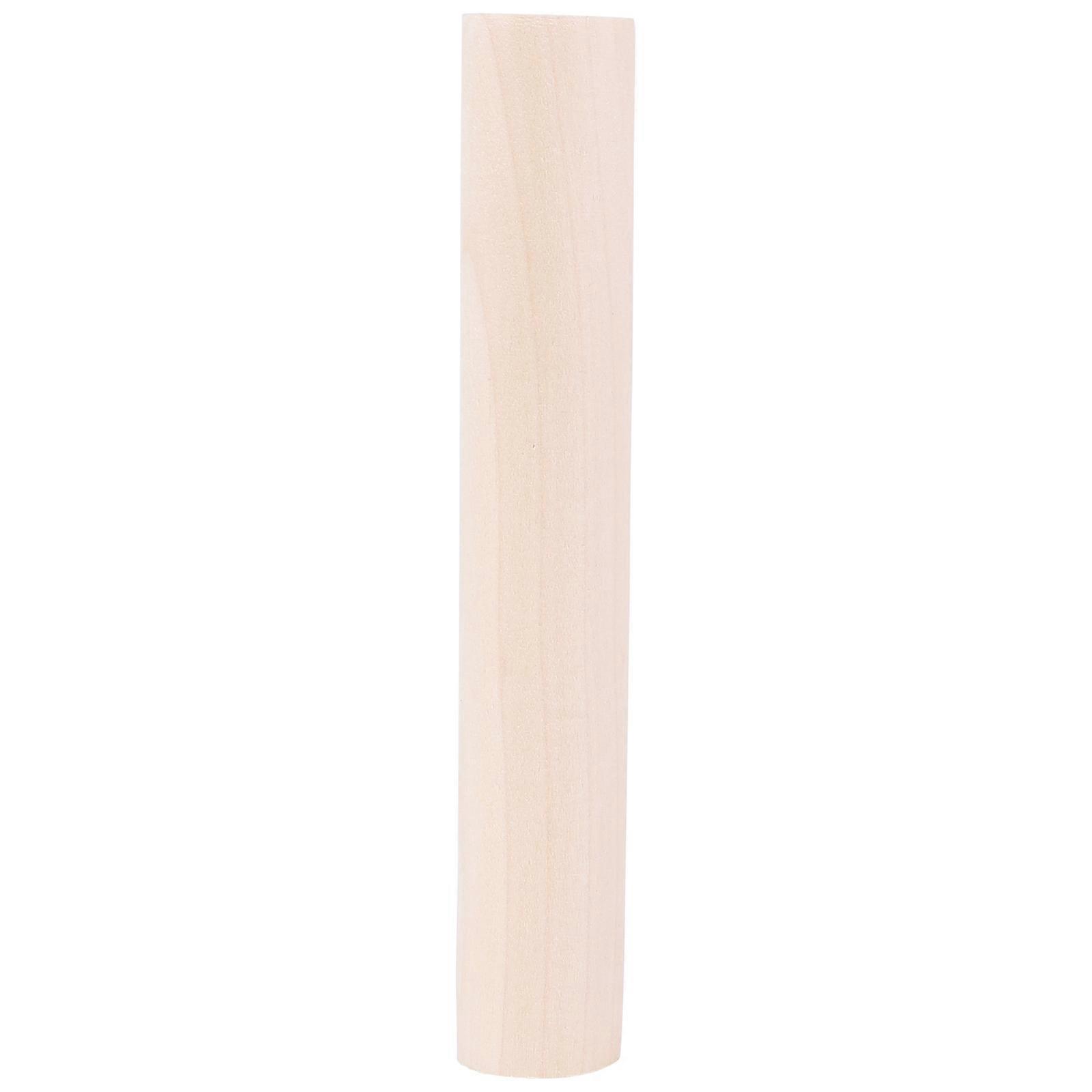 16 Cm Nudelholz Aus Natur-lotusholz, Teigrolle, Teigrolle, Ganmian-stab