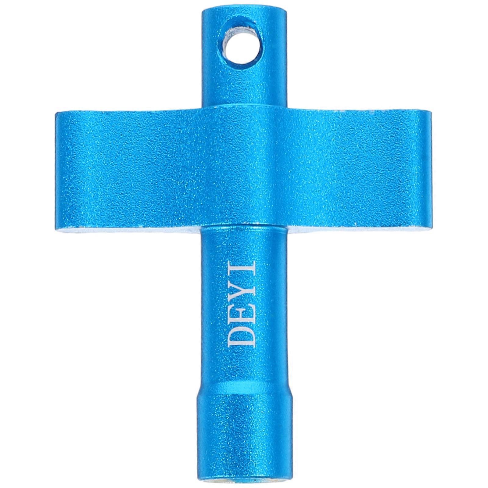 Universal-stimmschlüssel Für Schlagzeuge, Instrumenten-schlagzeug-hardware-werkzeug-7.5x6.2x1cm-blue