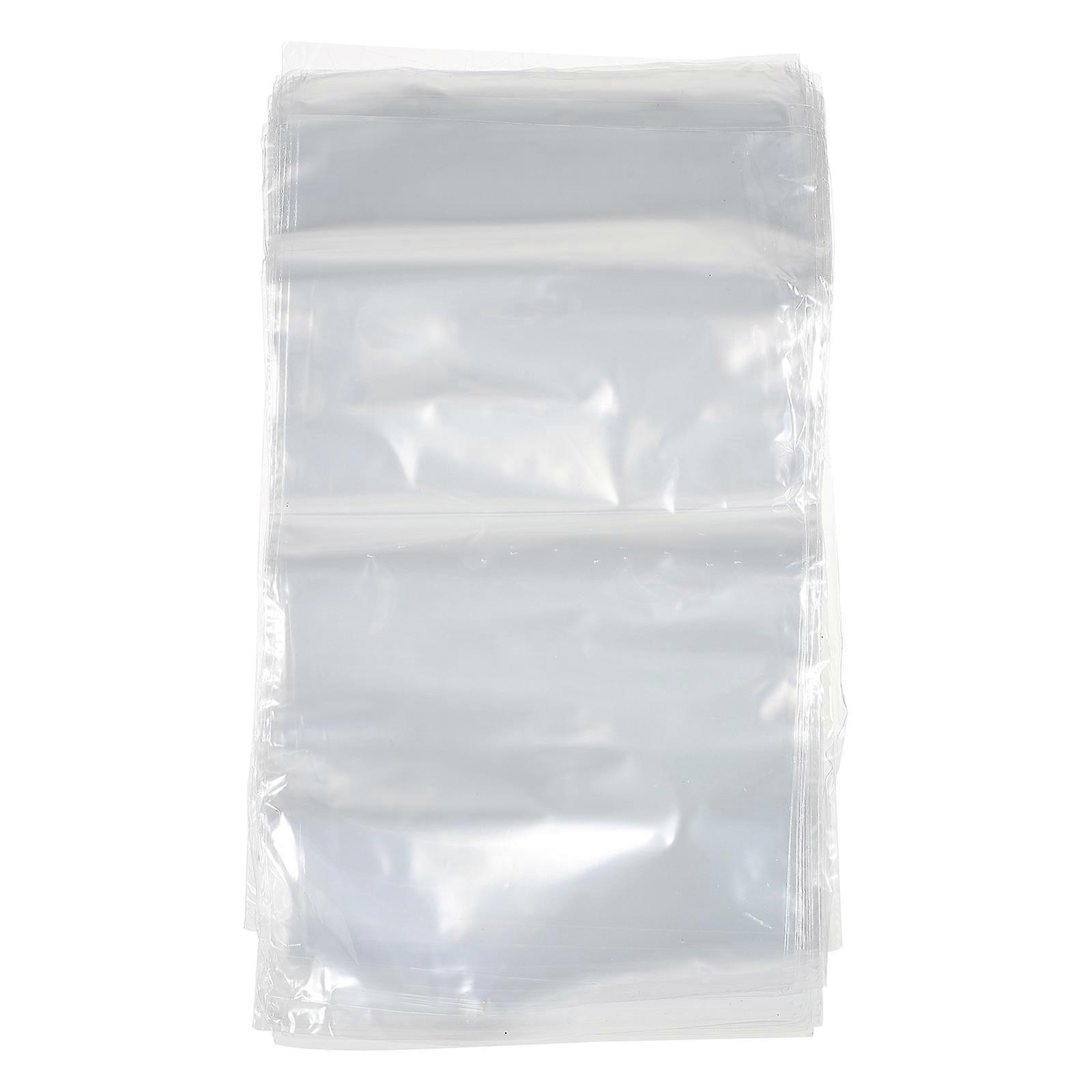 200 Stück Pof Praktische Schrumpfbeutel, Hitzeschrumpffolie, Klarsichtschrumpffolie-15x9x0.01cm-transparent