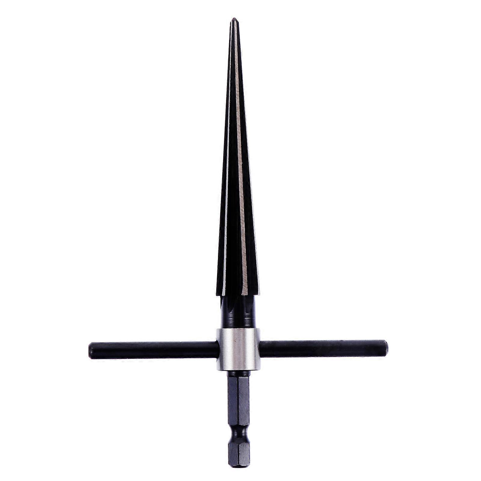 3-13 Mm Hand-kegelreibahle Mit T-griff, Konisch Gerillt, Fasenreib- Und Schneidwerkzeug-12.7x8.5cm-black