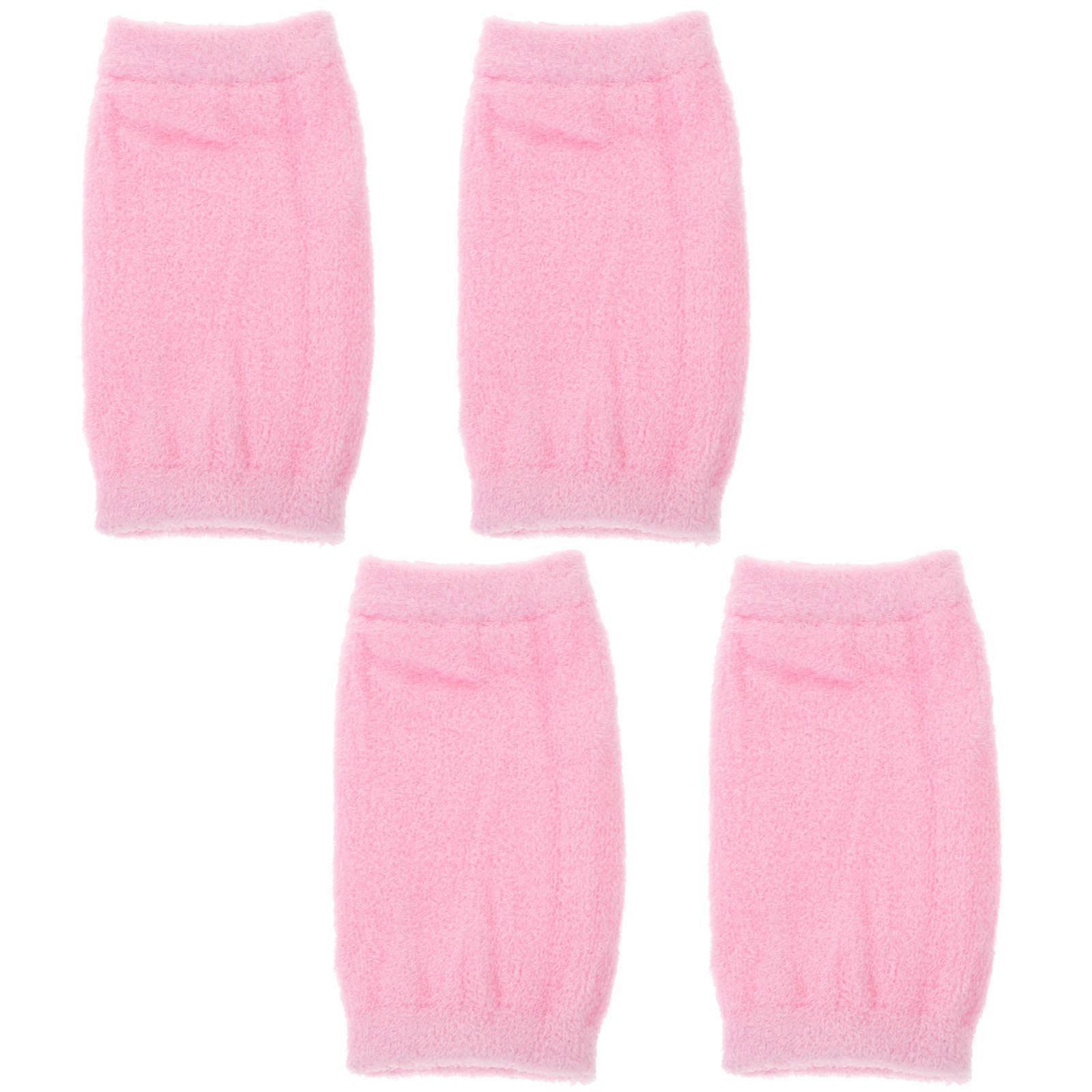 Paar Atmungsaktive Gel-ellbogenstulpen Mit Feuchtigkeitspflege-14.00x7.50x0.50cm-pink