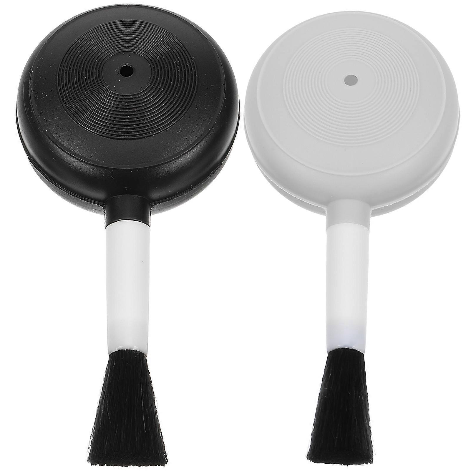2-teiliges Set Aus Luftgebläse, Staubbläser Und Weicher Bürste Mit Kunststoffballon Und Luftpumpe Zur Reinigung-11x5cm
