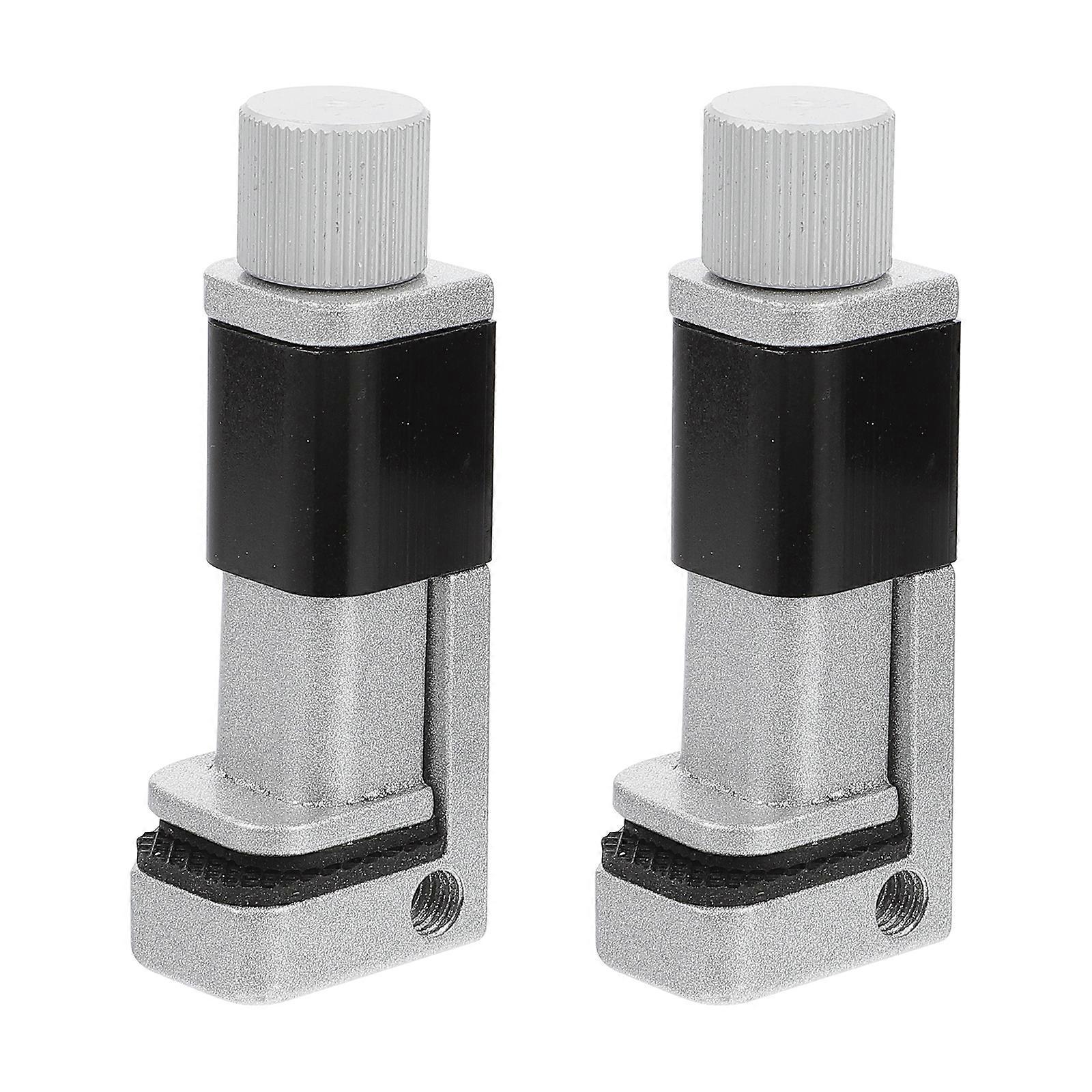 2 Stück Praktische Handy-bildschirmbefestigungsclips, Handy-bildschirmbefestigungsklammern, Reparaturwerkzeuge-7x2.5x1.8cm-silver