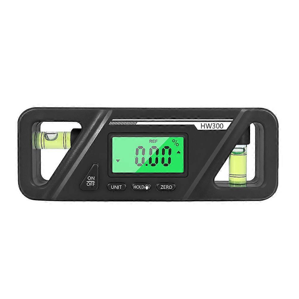 Digitales Winkelmessgerät Mit Libelle-13x5.7cm-black