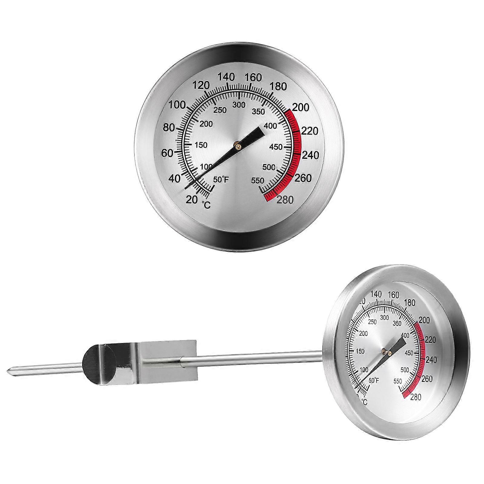 Stück Kochthermometer, Küchenthermometer, Fleischthermometer, Lebensmittelthermometer, Edelstahlsonde, Bratthermometer