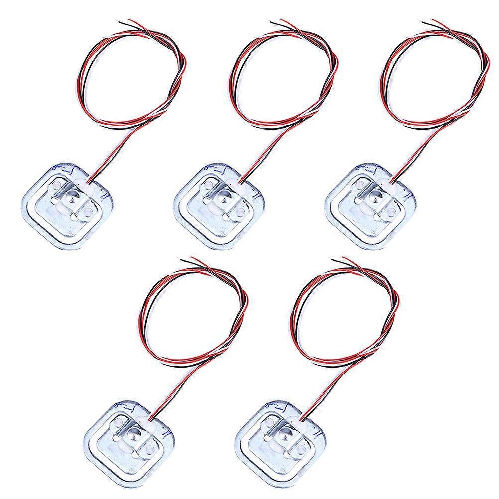 Stück 50 Kg Körperlastzellen-wiegesensor Für Personenwaage (kabelfarbe Zufällig)-3.2x3.2x0.2cm
