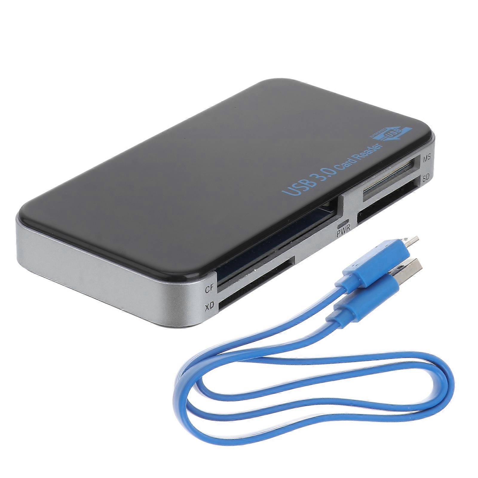 All-in-one Usb 3.0 Compact Flash Multi-reader Cf-adapter Ms Xd 5 Gbit/s-black